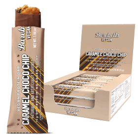 Barebells Vegan Protein Bar – Caramel Choco Chip